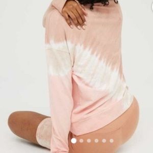 Aerie tie dye sweatshirt Sz S